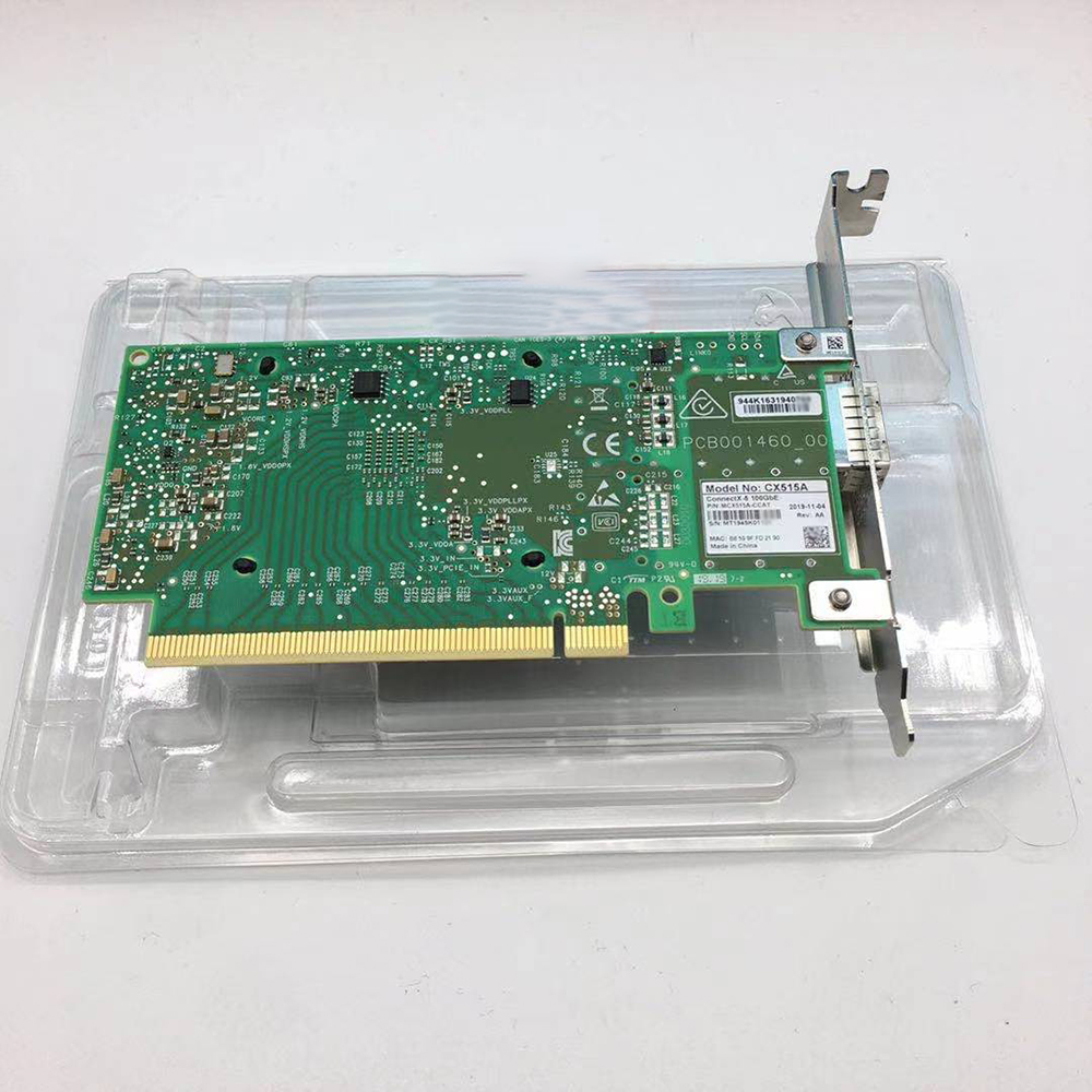 100Gbe Qsfp28 Network Card - Scheda di rete 100Gb/s MCX515A-CCAT ConnectX-5
